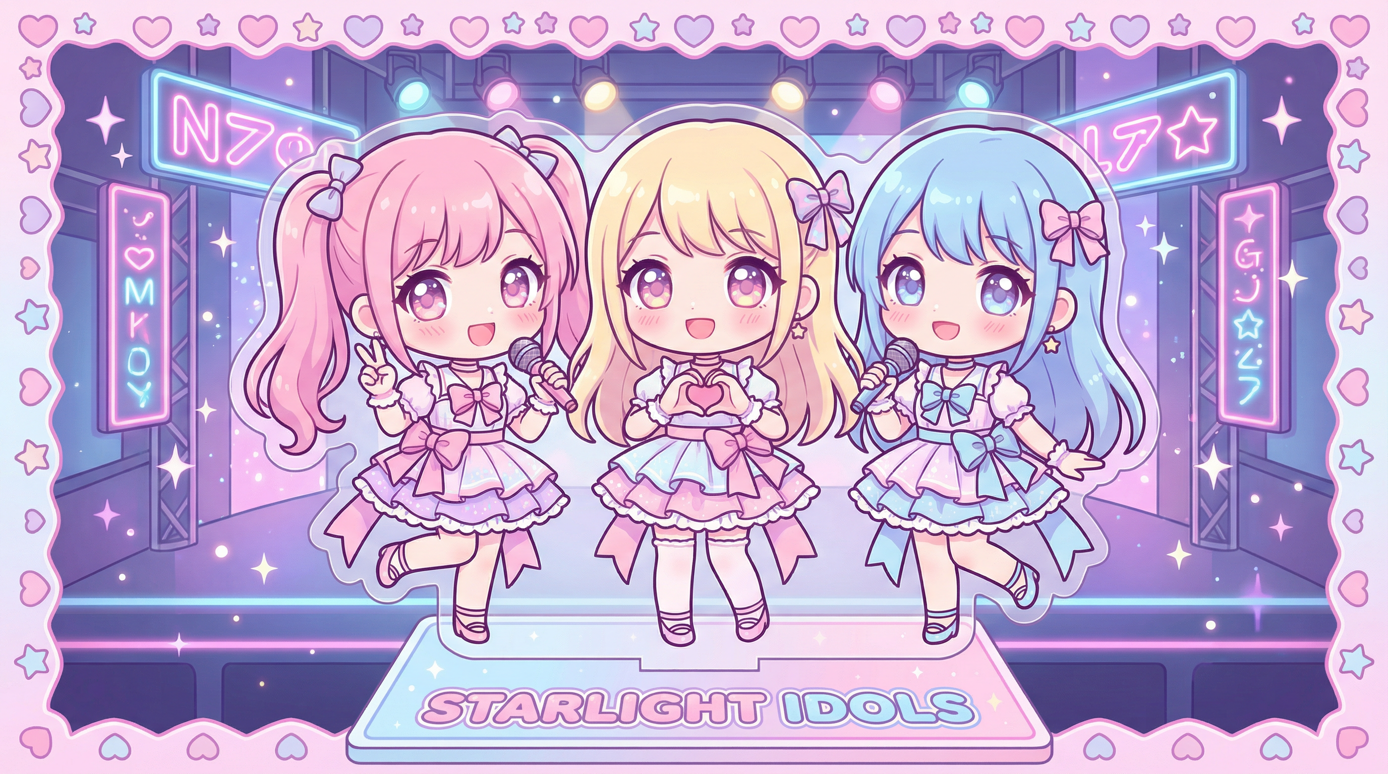 アイドルグループパフォーマンス